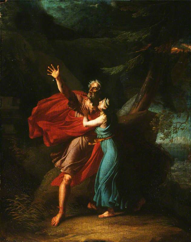 631x800 Oedipus And Antigone Art Uk - Oedipus Painting