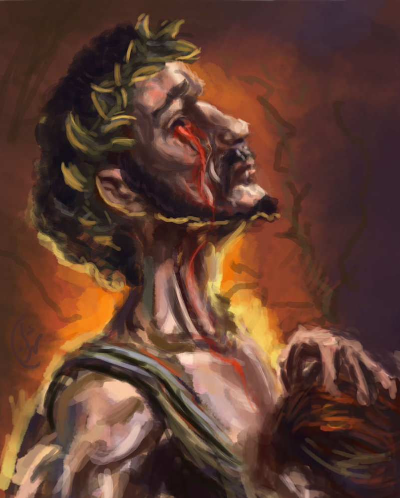 801x997 Speedpainting Oedipus Rex By Ircss - Oedipus Painting