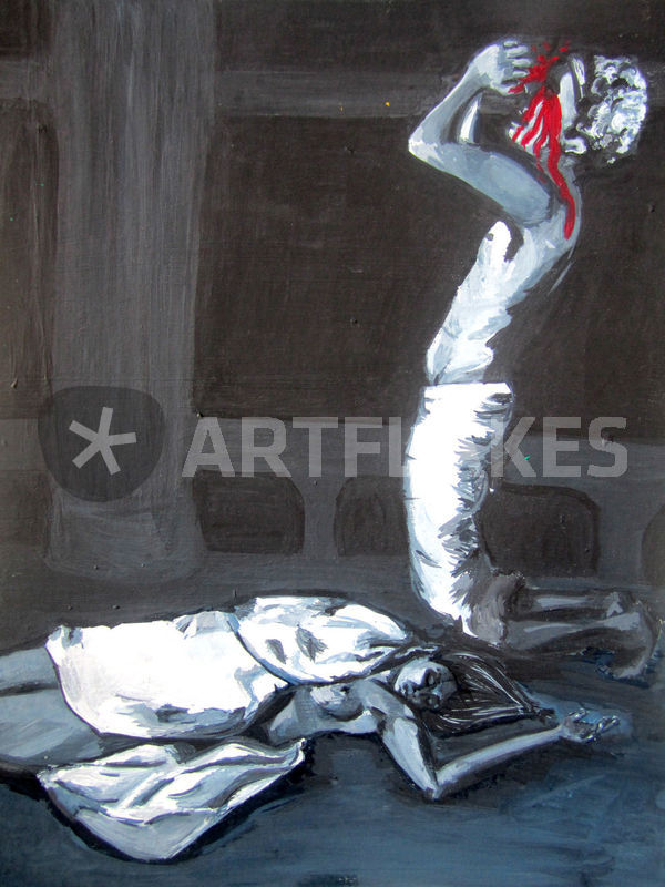 600x800 Oedipus Rex Painting Art Prints And Posters By Hannah Chusid - Oedipus Rex Painting