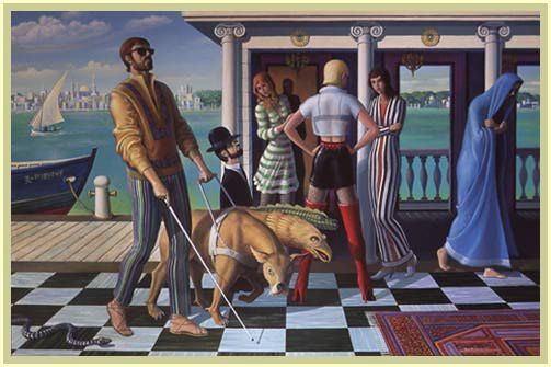 503x335 Paul Atroshenko Oedipus Rex - Oedipus Rex Painting