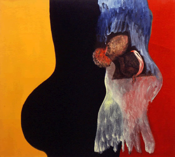 600x539 Eva Bosch - Oedipus Rex Painting