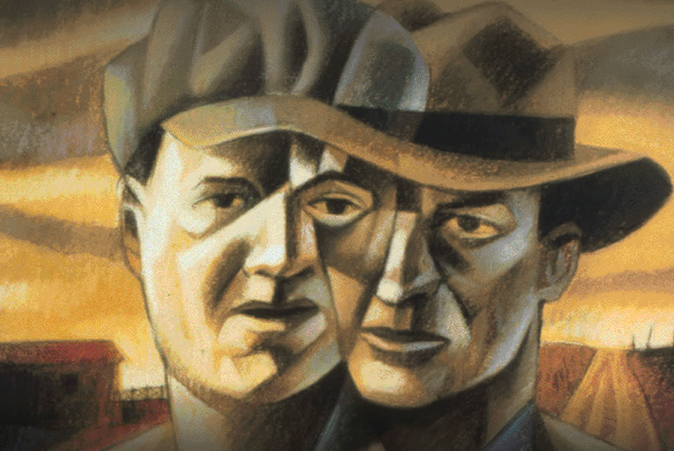 950x636 Of Mice And Men Minsthorpe Community College - Of Mice And Men Painting