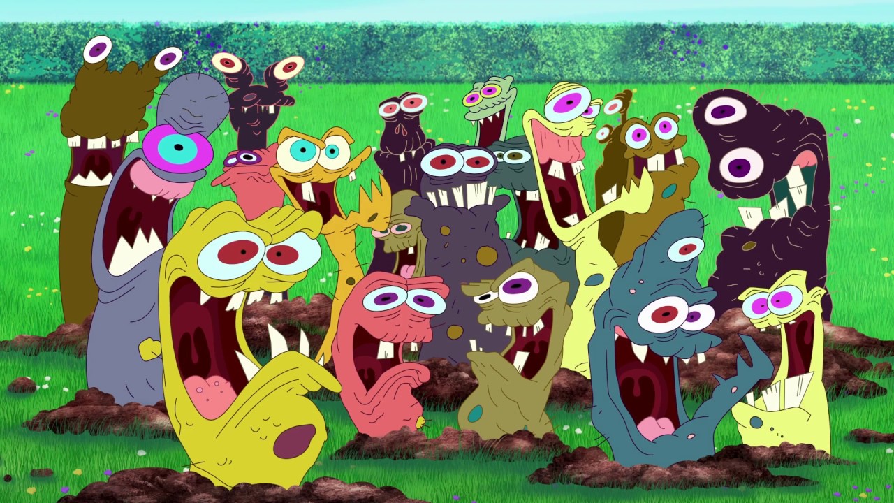 1280x720 New Season 6) Oggy And The Cockroaches Serenade For A Monster - Oggy And The Cockroaches Painting