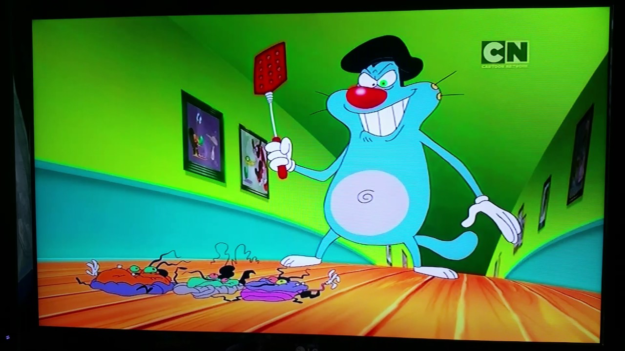 1280x720 Oggy Amp The Cockroaches - Oggy And The Cockroaches Painting