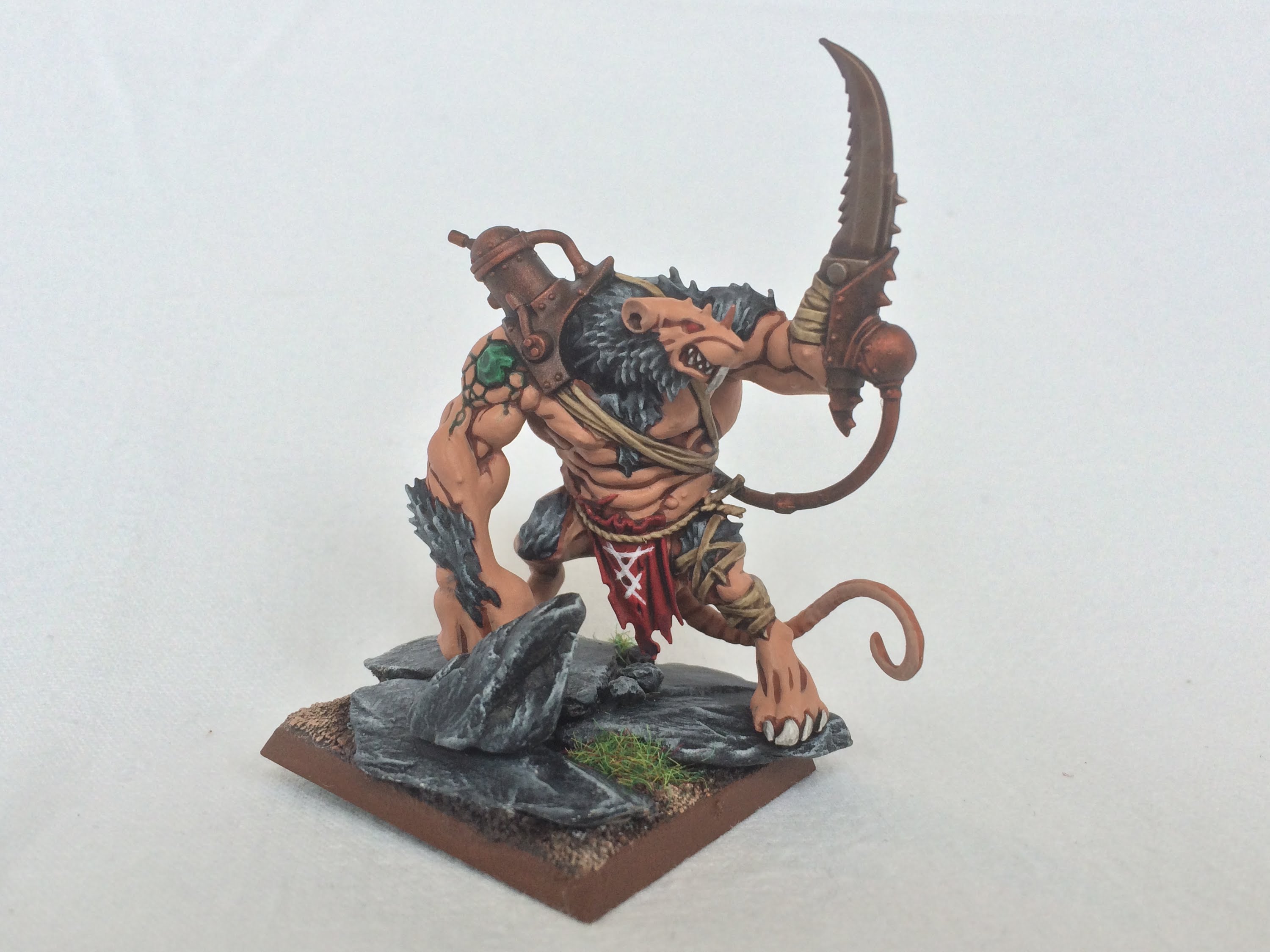 3000x2250 Skaven Rat Ogre Painting Tutorial - Ogre Painting