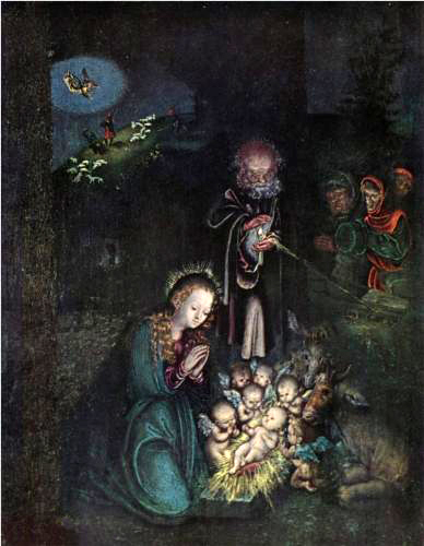 388x500 O Holy Night - Oh Holy Night Painting