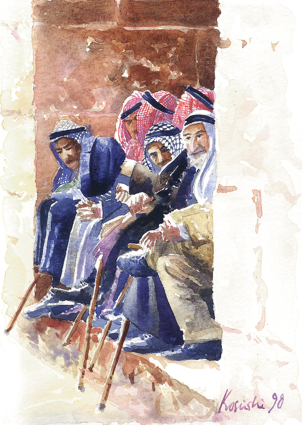 1000x1406 Kosinski Studio - Oh Jerusalem Painting