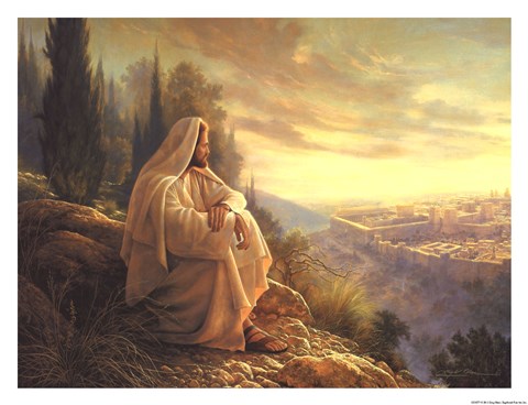480x368 Oh Jerusalem Fine Art Print By Greg Olsen - Oh Jerusalem Painting