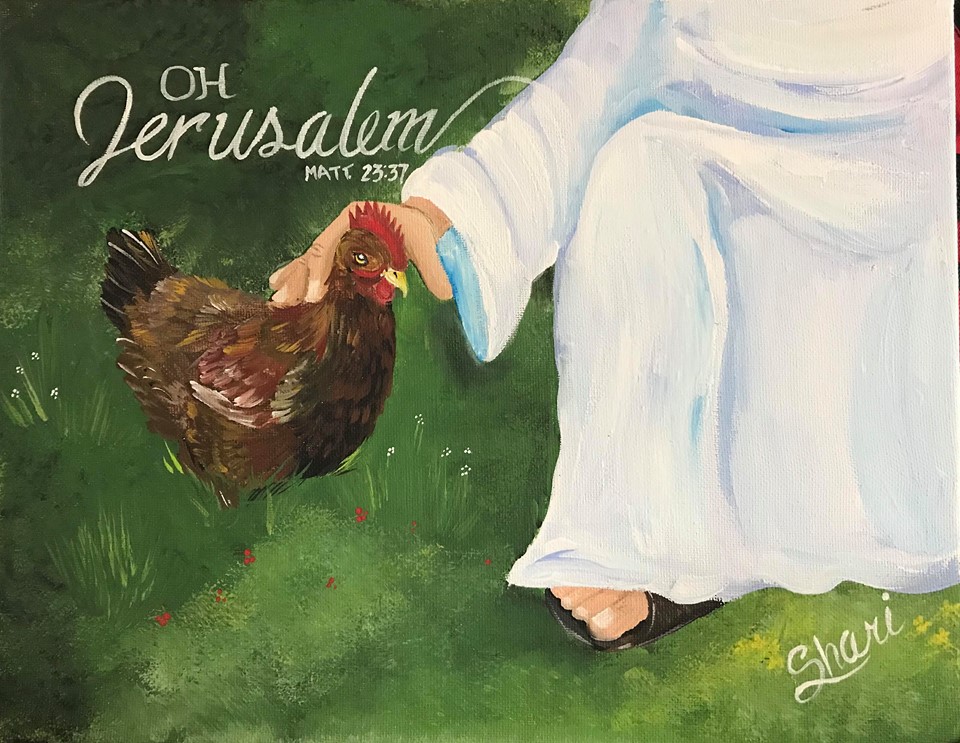960x743 What About Your Hometown For God's Glory Alone Ministries - Oh Jerusalem Painting