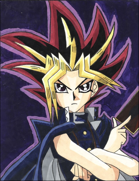 537x698 Yugioh Painting By Lina Inverse - Oh Painting