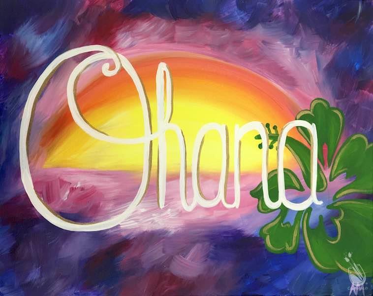 758x600 Ohana (Means Family)! Ages 5 13 - Ohana Means Family Painting