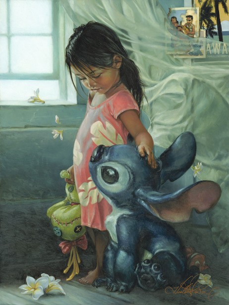462x616 Ohana Means Family Michael Godard Art Gallery Amp Store - Ohana Means Family Painting