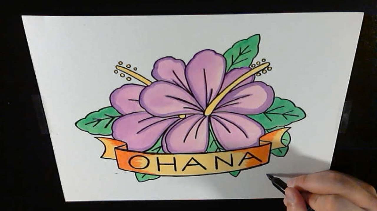 1280x718 Hawaiian Art Projects - Ohana Painting