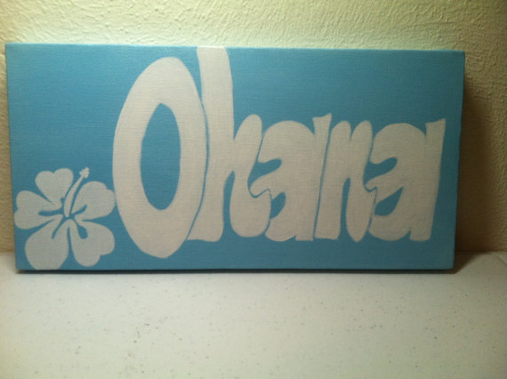 570x426 Original Hand Painted 6x12 Inch Canvas Wall Painting - Ohana Painting