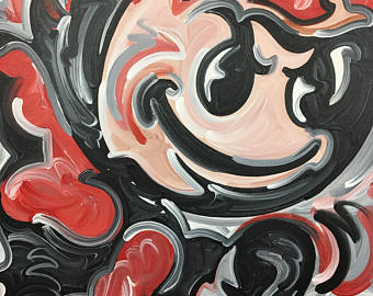 340x270 Ohio State Painting Etsy - Ohio State Painting