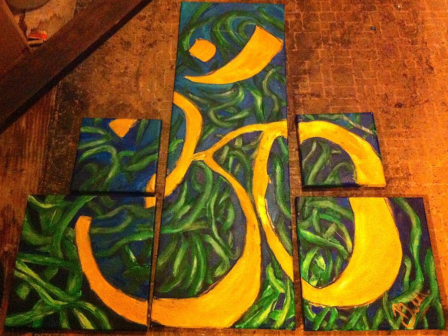900x675 Ohm Painting By Arabella Woods - Ohm Painting