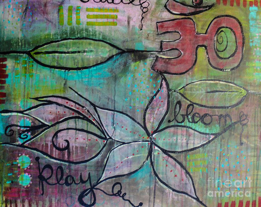 900x713 Ohm Painting By Gina Ahrens - Ohm Painting