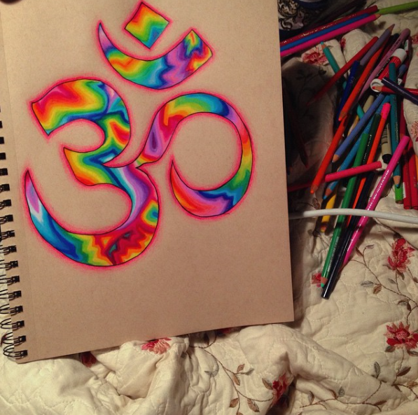 597x593 Ohm Art Of Madi Martin - Ohm Painting