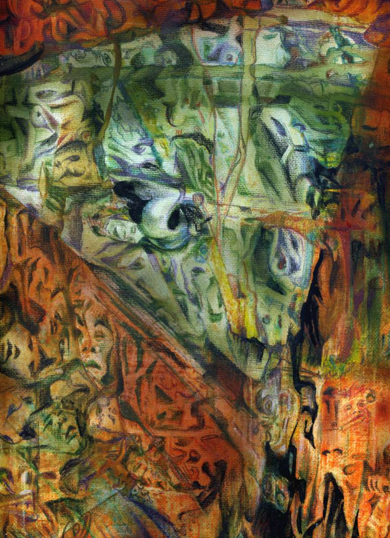 770x1060 Saatchi Art Thomas (Detail) (Painted Together With F - Ohm Painting