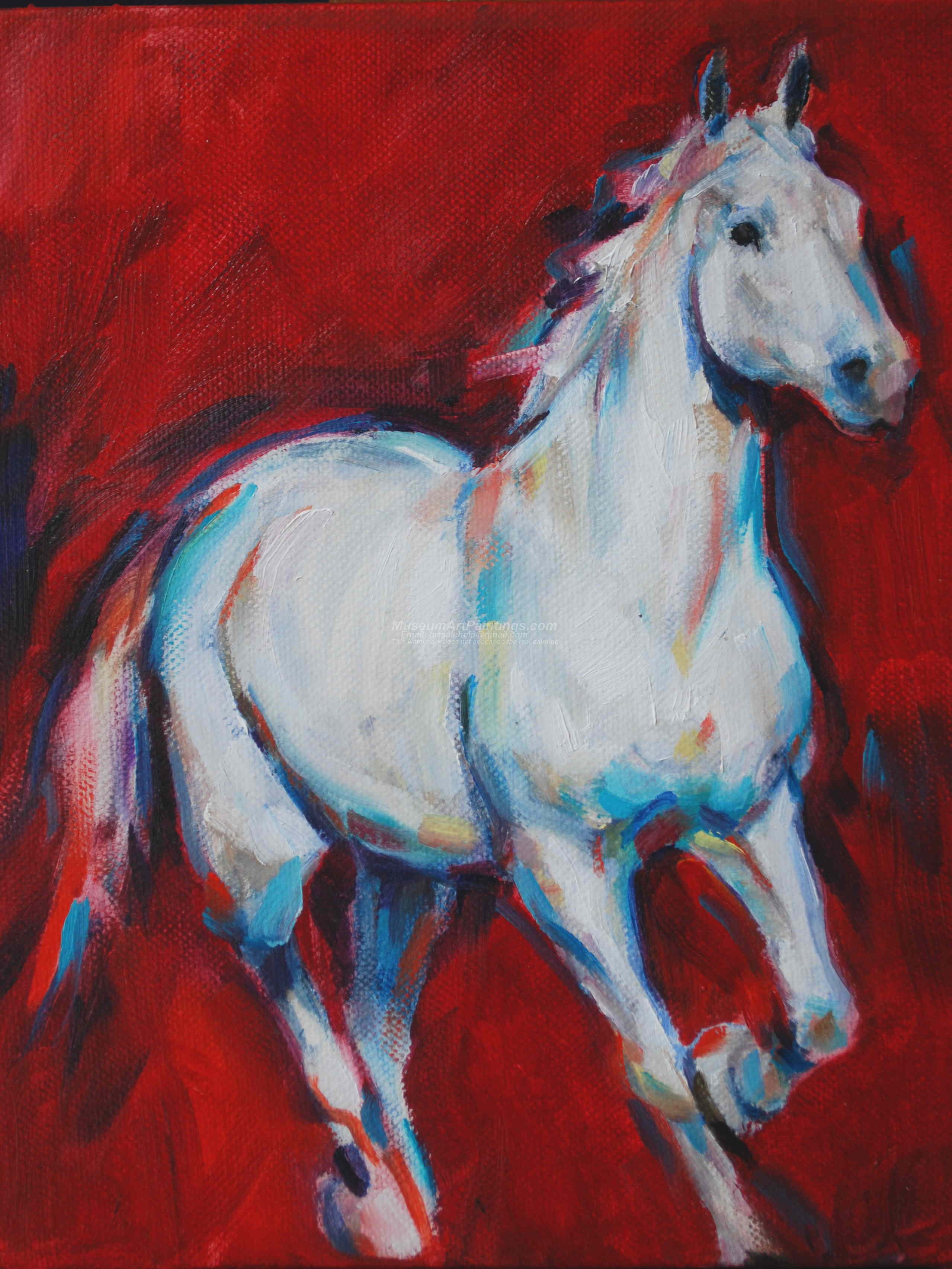 2559x3410 Horse Oil Paintings 005 - Oil Horse Painting