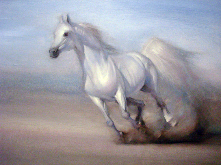 765x574 Horse Oil Painting By Pericusmaximus - Oil Horse Painting