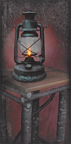 236x475 Lantern ~ Blue Lantern, Oil Lamps And Lights - Oil Lamp Painting
