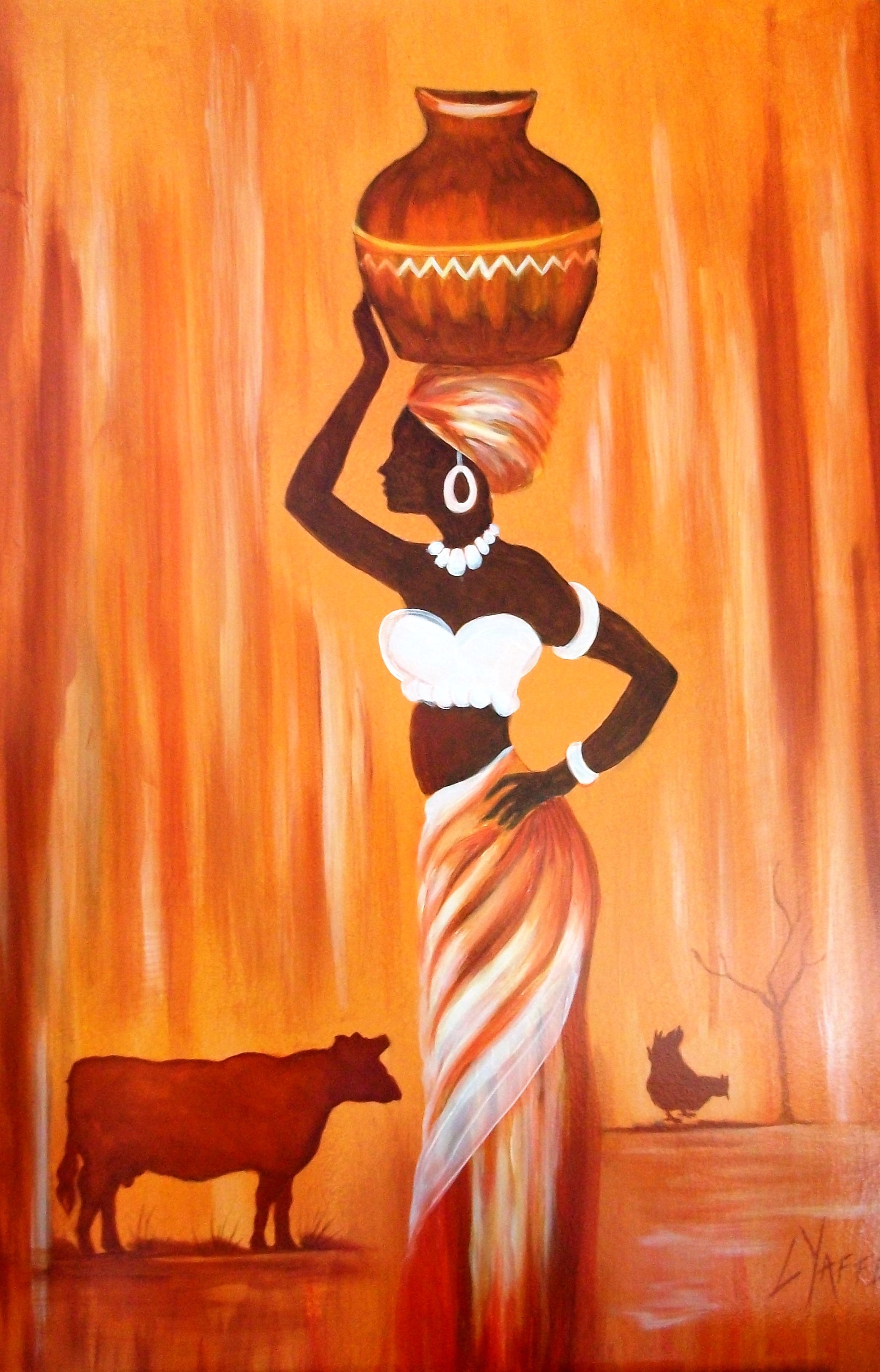 Africaine African Art Paintings Africa Art African Pa - vrogue.co