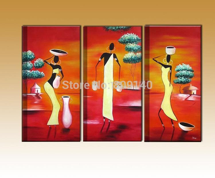 Oil Painting Africa at PaintingValley.com | Explore collection of Oil ...
