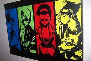 300x200 Cowboy Bebop Anime Oil Painting Not Print Poster.hand Painted - Oil Painting Anime