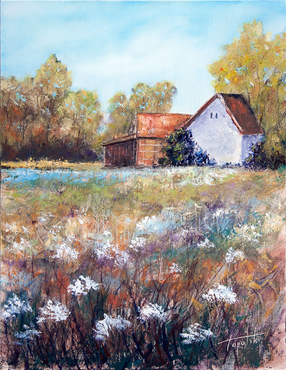 929x1200 Farm House Oil Painting Fine Arts Gallery - Oil Painting Art