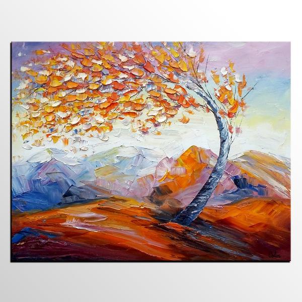 600x600 Original Art, Abstract Painting, Oil Painting, Landscape Art, Wall - Oil Painting Art