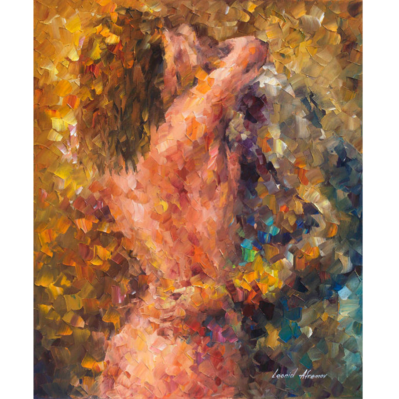 800x800 Hand Painted Abstract Modern Fine Art Hug Of Lust Oil Painting - Oil Painting Artwork