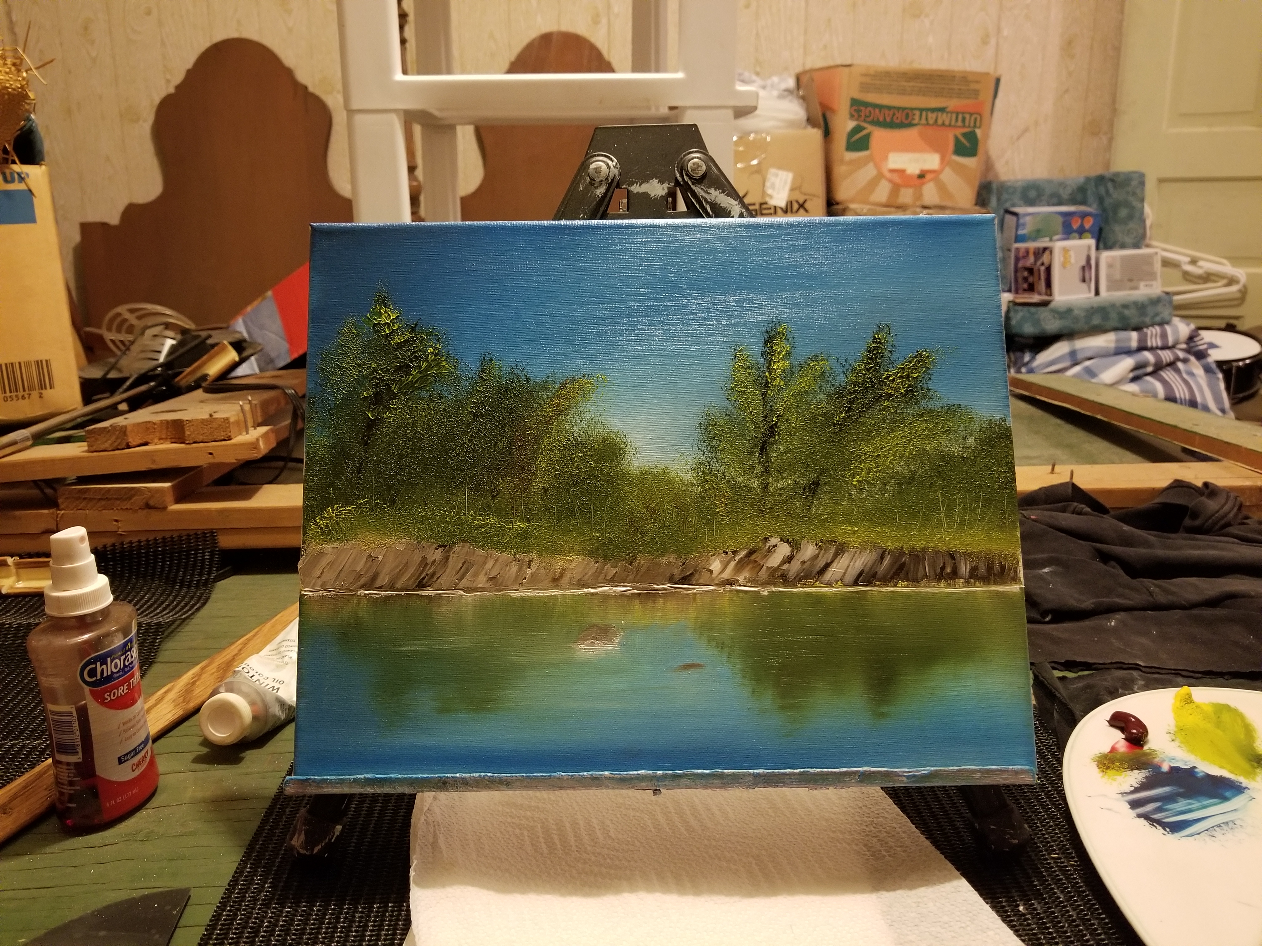 4032x3024 Bob Ross Style Oil Paintings - Oil Painting Bob Ross Style
