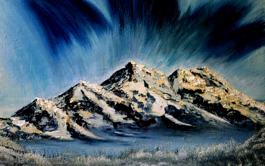 1080x675 Intro To Bob Ross Style Wet On Wet Oil Painting Course - Oil Painting Bob Ross Style