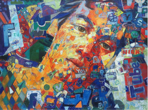 498x371 Original Oil Painting - Oil Painting By