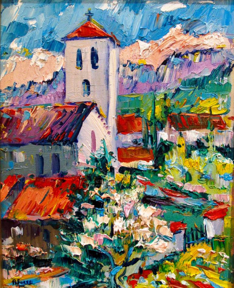 770x947 Saatchi Art Dolomites Alps (Innichen), Oil Painting By Altin Furxhi - Oil Painting By