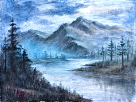 448x336 Shirley Alexander Oil Painting Gallery Bill Pattison Studio - Oil Painting By Anderson