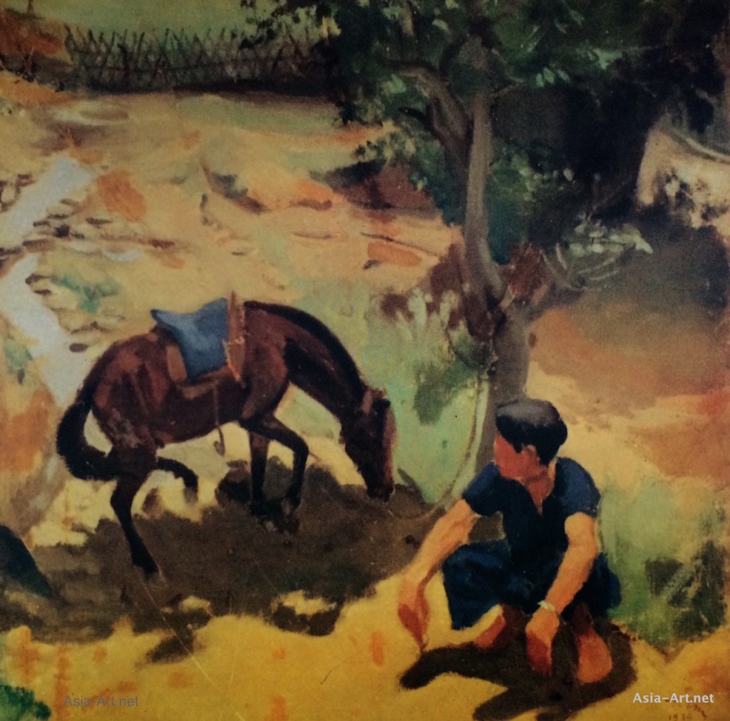 1024x1011 Famous Vietnamese Oil Painters Asia - Oil Painting By Artist