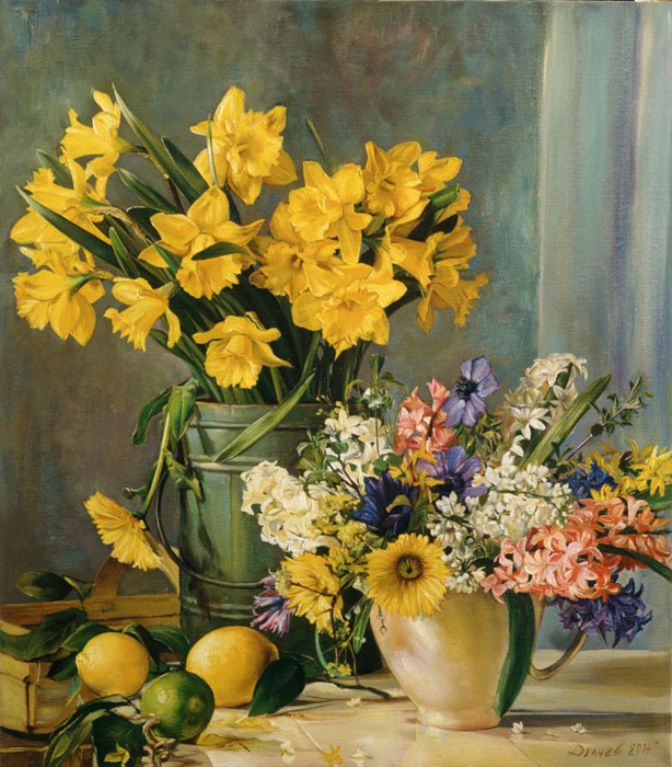 614x700 Art Reproductions And Original Oil Paintings Landscapes, A002 - Oil Painting By Artist