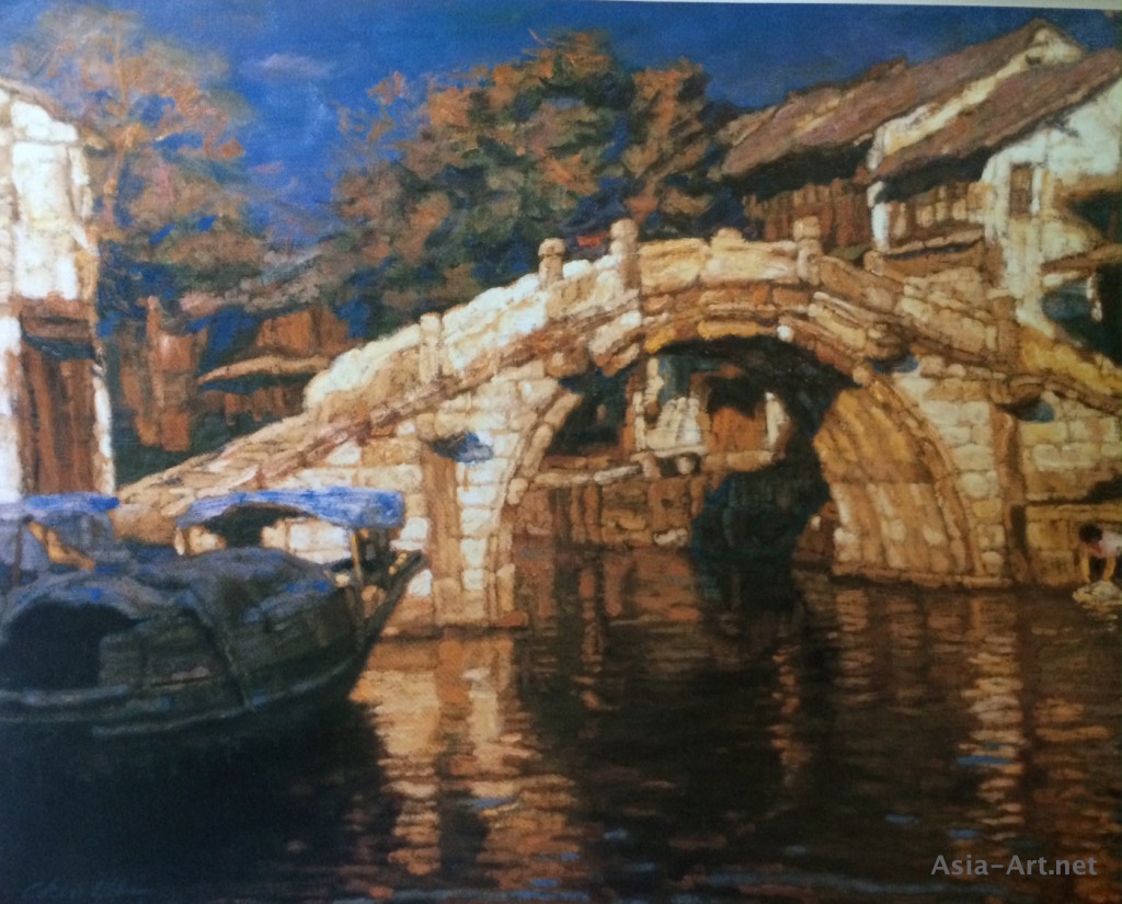 1024x825 Chinese Oil Artists Asia - Oil Painting By Artist