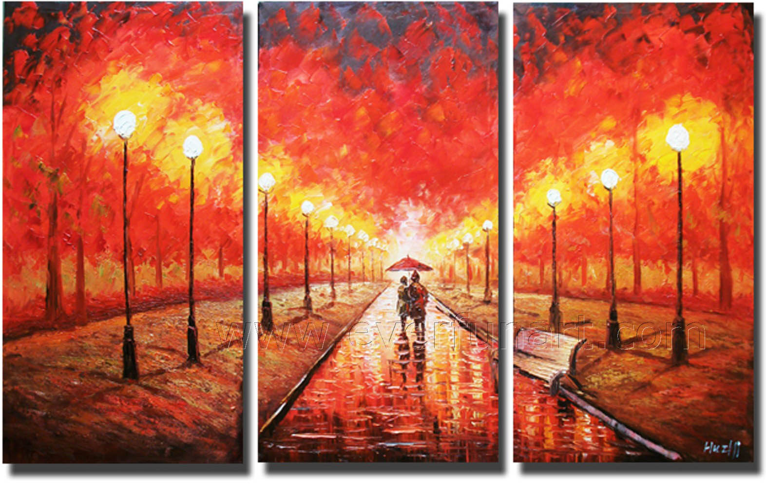 1572x1000 Modern Canvas Art Knife Oil Painting Landscape On Canvas La3 134 - Oil Painting Canvas Art