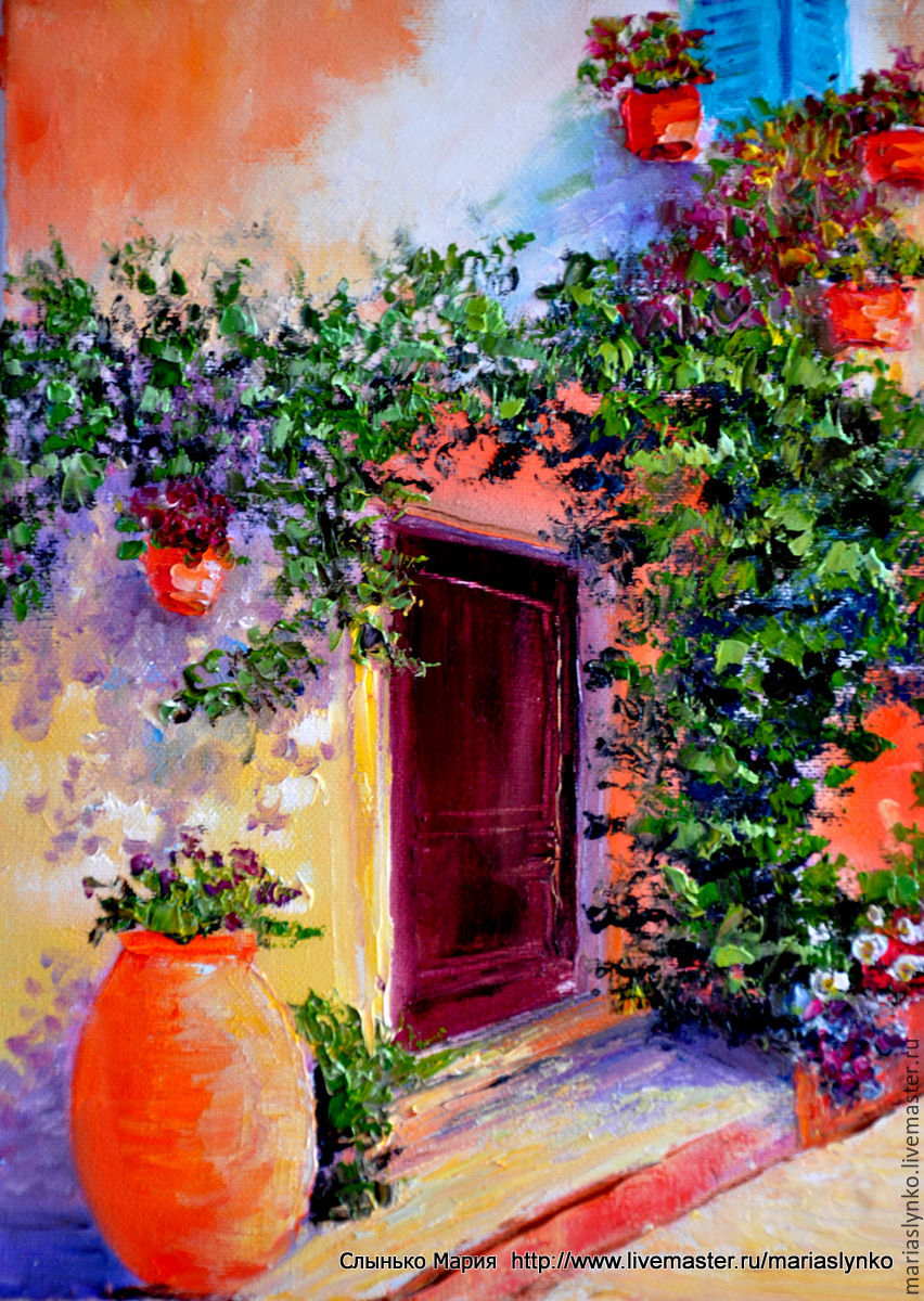 852x1200 Oil Painting. The European Landscape Shop Online On Livemaster - Oil Painting Europe