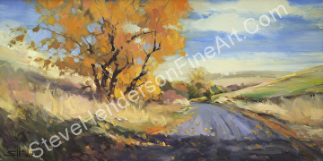 360x180 Steve Henderson - Oil Painting Fall Landscape