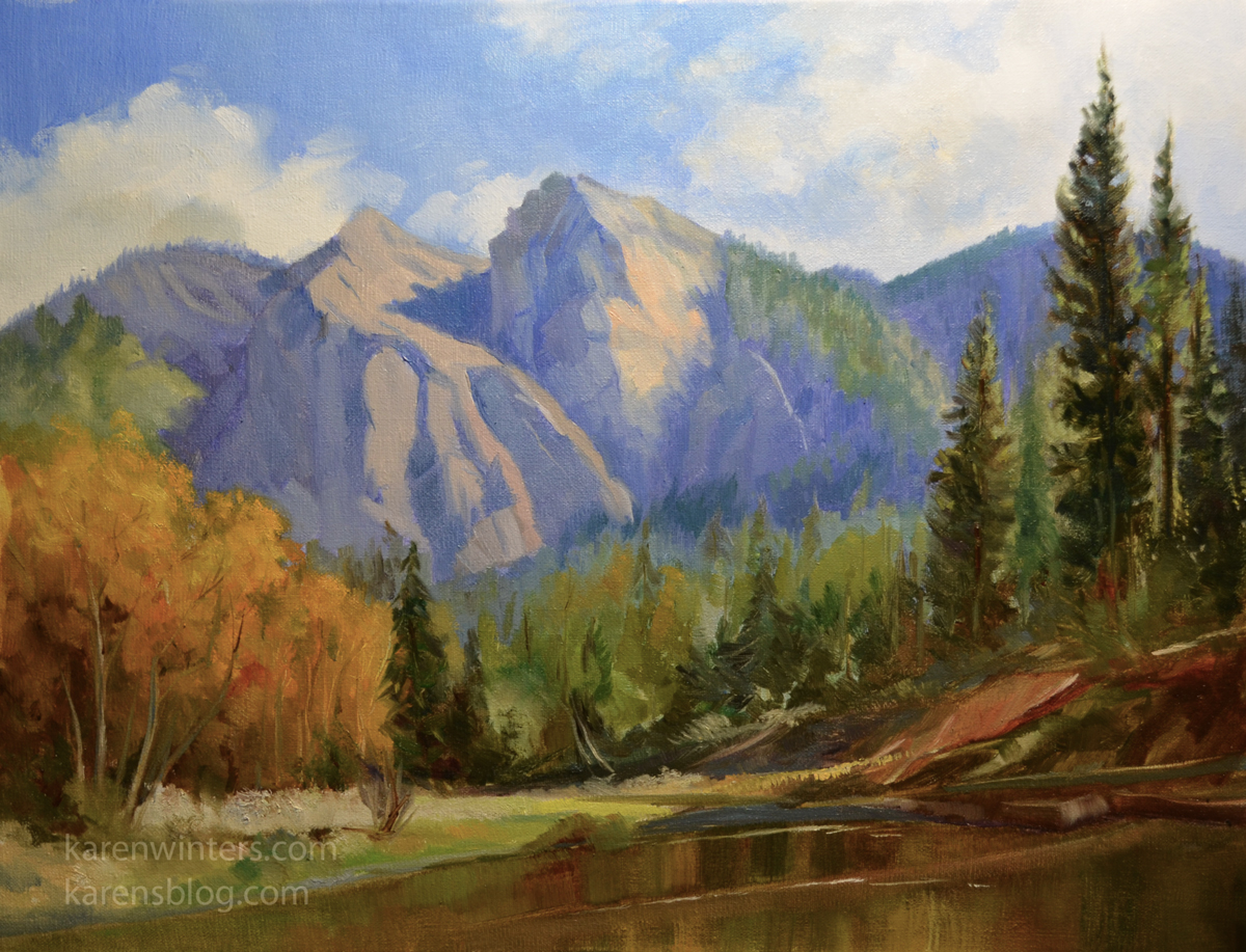 1200x917 Yosemite Paintings Fine Art - Oil Painting Fall Landscape