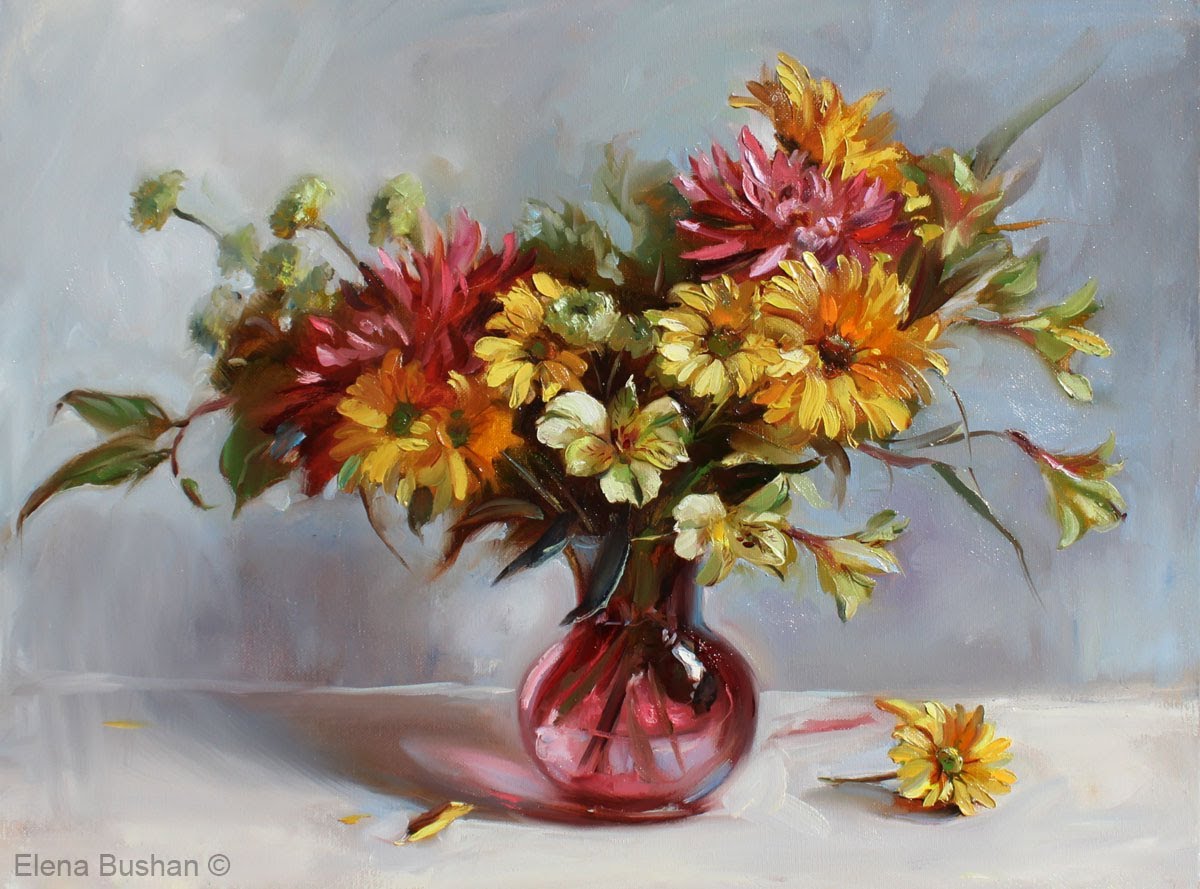 1200x889 Painting Flowers In Oil - Oil Painting Flowers