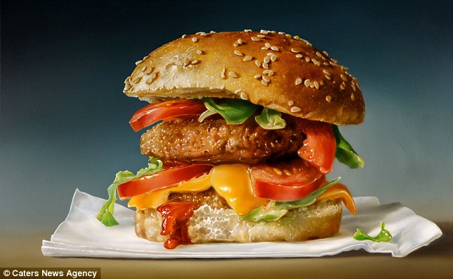 634x391 A Feast For The Eyes Artist's Incredible Oil Paintings Of Food - Oil Painting Food