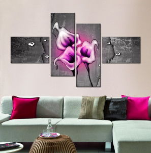 297x300 China Modern Flower Oil Painting For Bedroom - Oil Painting For Bedroom