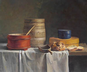 300x250 Still Life Paintings Painting Of Kitchen Table,rehearsal Oil - Oil Painting For Kitchen