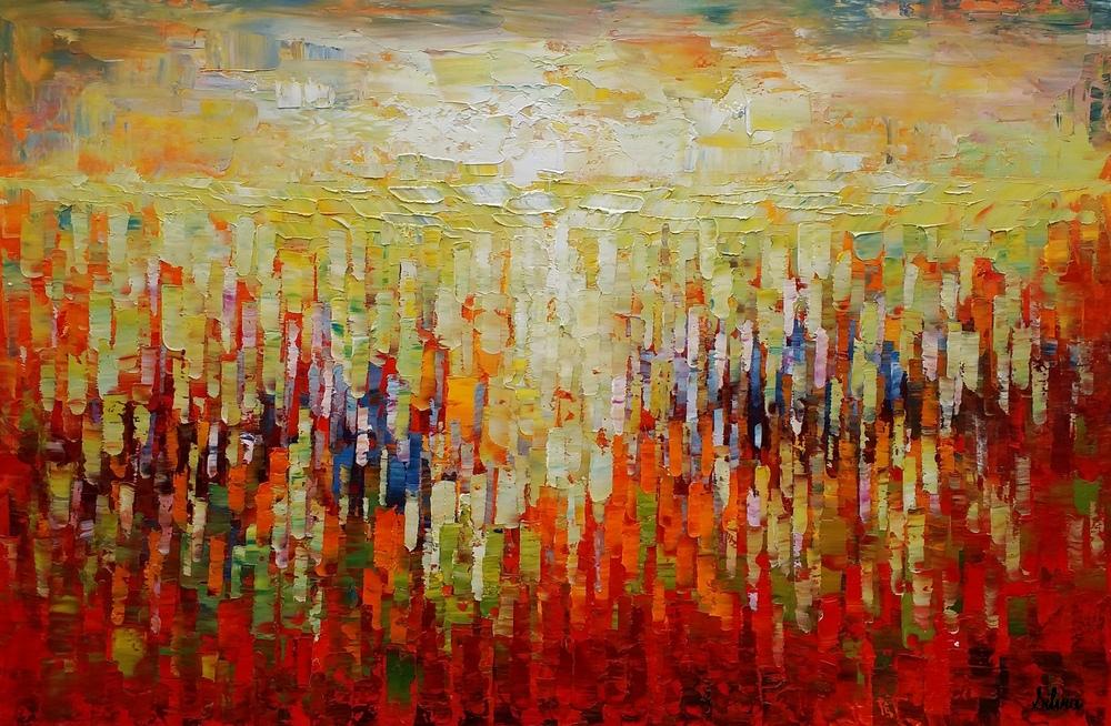 1000x654 Abstract Canvas Art, Oil Painting, Large Painting, Kitchen Wall - Oil Painting For Kitchen