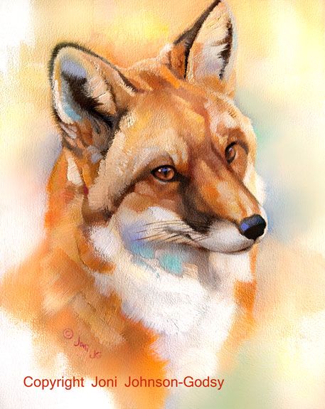 457x575 Img 0933 Adjusted.jpg Pixels Art Acrylics - Oil Painting Fox